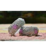 Silver bangles-and-bracelets