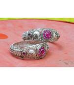 Silver bangles-and-bracelets