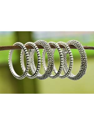 Silver bangles-and-bracelets 1