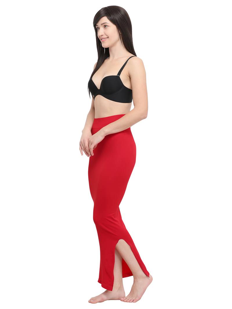 Red Viscose Spandex Knitted Dyed Shapwear