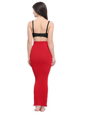 Red Viscose Spandex Knitted Dyed Shapwear 3