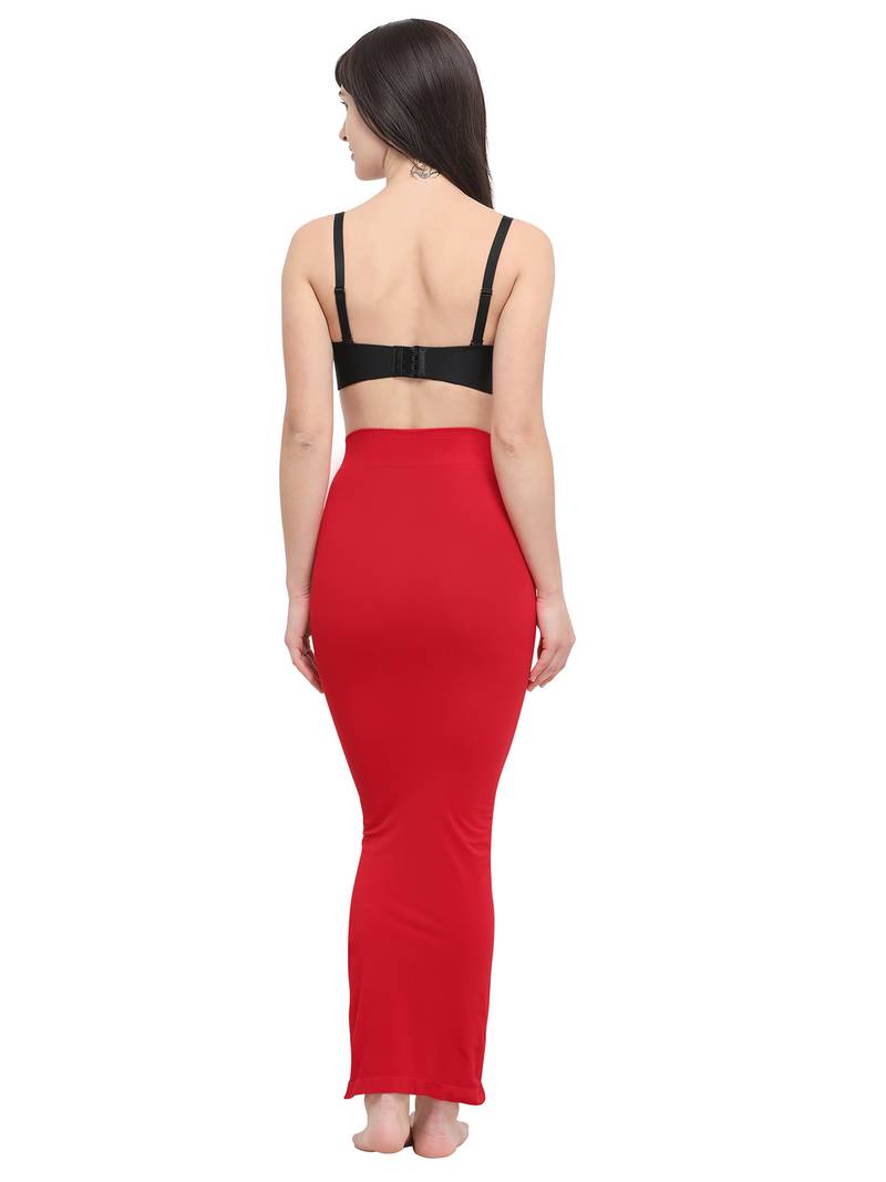 Red Viscose Spandex Knitted Dyed Shapwear