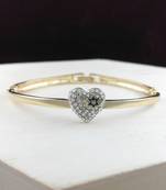 Saizen Bracelets For Women Gold Plated Crystal Bracelet Bangle Jewellery For Girls And Women