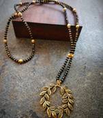 Oxidised Metal Antique Gold Mangalsutra