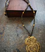 Oxidised Metal Antique Gold Mangalsutra