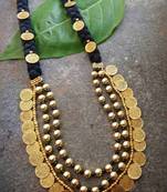 Oxidised Metal Silver Necklace