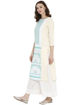 Multicolor printed crepe kurtas-and-kurtis 4
