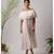 White Mish Cotton Dress
