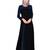 Modest Forever  Black embroidered nida abaya