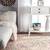 Indian Hand Braided Bohemian Cotton Chindi Area Rug Ivory Color Home Decor Rugs Cotton Area Rugs