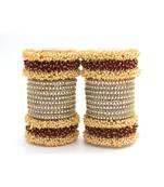 Maroon Set Of 2 Lac Bridal Bangle Sets