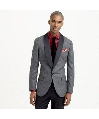 grey wool Latest Design Blazer Coat 1