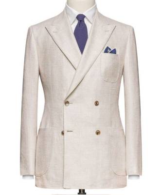 white wool Latest Design Blazer Coat 1