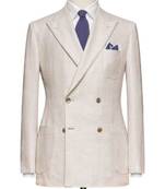 white wool Latest Design Blazer Coat