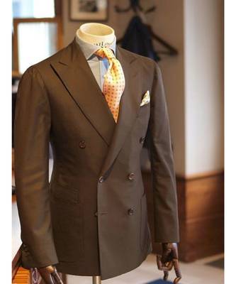 brown wool Latest Design Blazer Coat 1