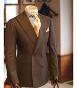 brown wool Latest Design Blazer Coat