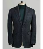 black wool Latest Design Blazer Coat