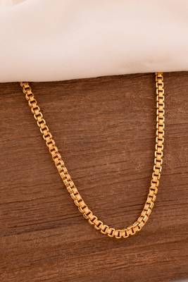 Golden chain medium length one gram gold 1