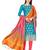 Sky-Blue Woven Banarasi Salwar