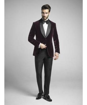 black Jodhpuri Velvet Suit 1