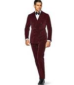 brown Jodhpuri Velvet Suit