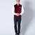 maroon Modi Jacket Terry Wool Fabric Latest Design