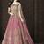 Light Pink Butterfly Net Heavy Embroidery And Diamonds Designer Suit