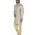 grey Men's Sherwani in Silk Fabric