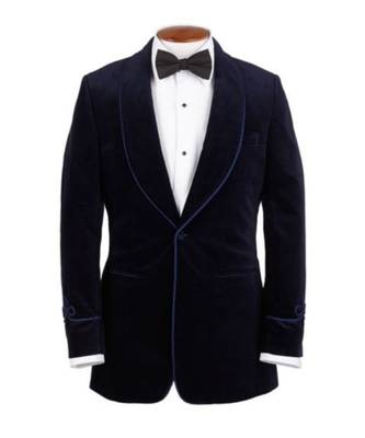 black Smoking Blazer Latest Design 1