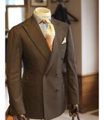 brown Latest Design Blazer Coat