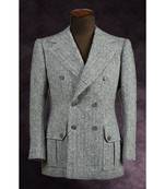 grey Latest Design Blazer Coat