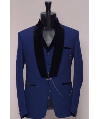 blue Latest Design Blazer Coat 1