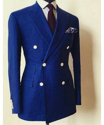 blue Latest Design Blazer Coat 1