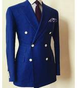 blue Latest Design Blazer Coat