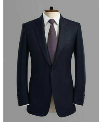 black Latest Design Blazer Coat 1