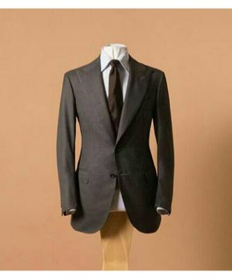 brown Latest Design Blazer Coat 1