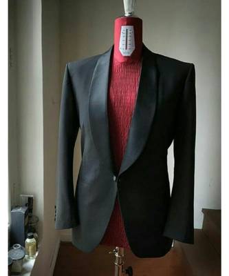 black Latest Design Blazer Coat 1