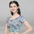 Janasya Women's Cotton Lycra Digital Printed Readymade Blouse