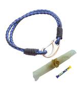 Double Layered Royal Blue & Black  Braided Bracelet cum Rakhi For Brother