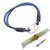 Double Layered Royal Blue & Black  Braided Bracelet cum Rakhi For Brother