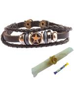 Triple Layered  Star Symbol  Bracelet cum Rakhi For Brother