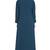 Front-open abaya- Blue color