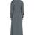 Collared casual abaya- Grey