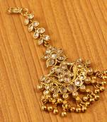 Gold Zircon       Maang-Tikka