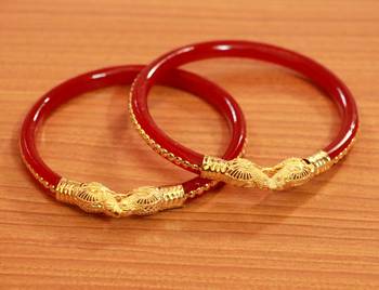 Red Crystal Bangles-And-Bracelets 1