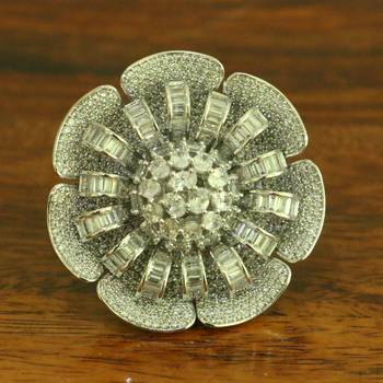 White Cubic Zirconia Rings 1