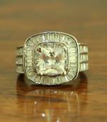 White Cubic Zirconia Rings