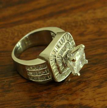 White Cubic Zirconia Rings 3