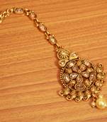 White Zircon       Maang-Tikka