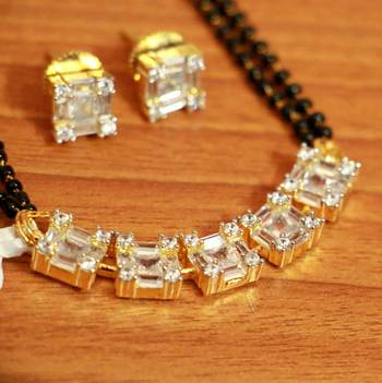White Mangalsutra 1